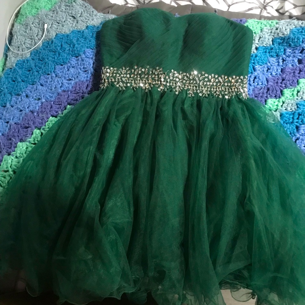 Emerald Green formal dress